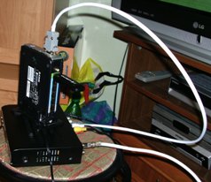 Роутер D-Link Dir 320 с ресивером Orton 4100C